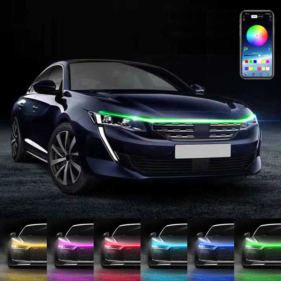 TIRA LED RGB PARA CAPO DE COCHE