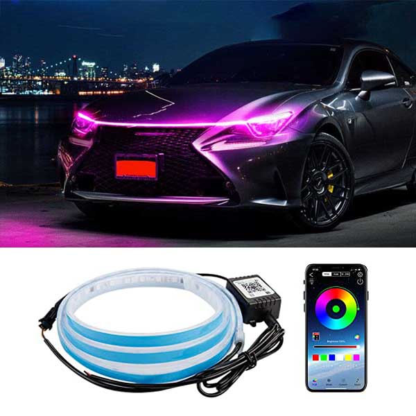 TIRA LED RGB PARA CAPO DE COCHE